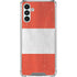 Peru Flag Distressed Galaxy A13 5G Clear Case